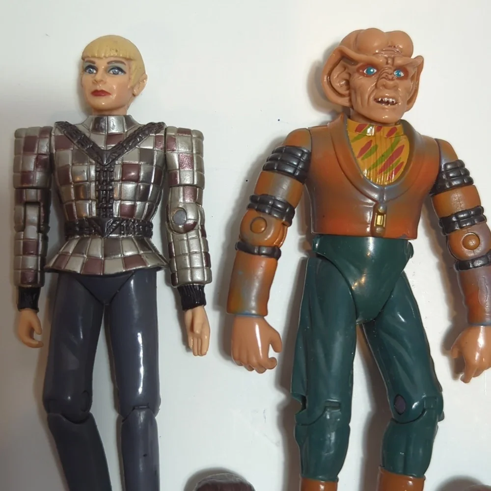 Star Trek Next Generation Deep Space Nine vintage Playmates figures 1994 Quark